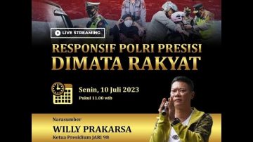 Podcast Polri Presisi Willy Prakarsa Koma Indonesia