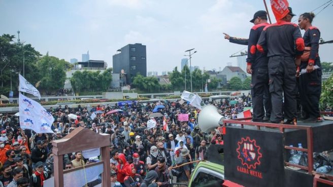 Penanganan Demo Polri Sesuai SOP